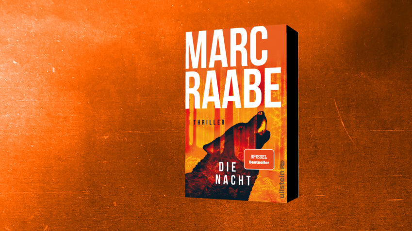 Buchcover von Marc Raabes Thriller ‚Die Nacht‘ – Band 3 der Art-Mayer-Serie