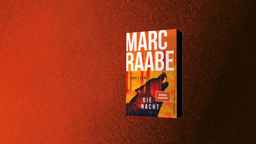 Buchcover von Marc Raabes Thriller ‚Die Nacht‘ – Band 3 der Art-Mayer-Serie