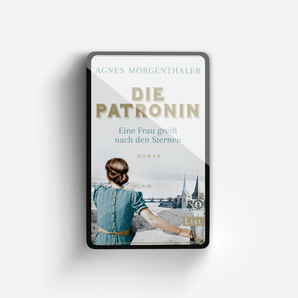 Buchcover von Die Patronin. Eine Frau greift nach den Sternen