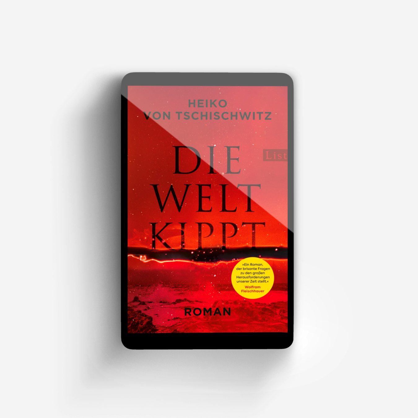 Buchcover von Die Welt kippt