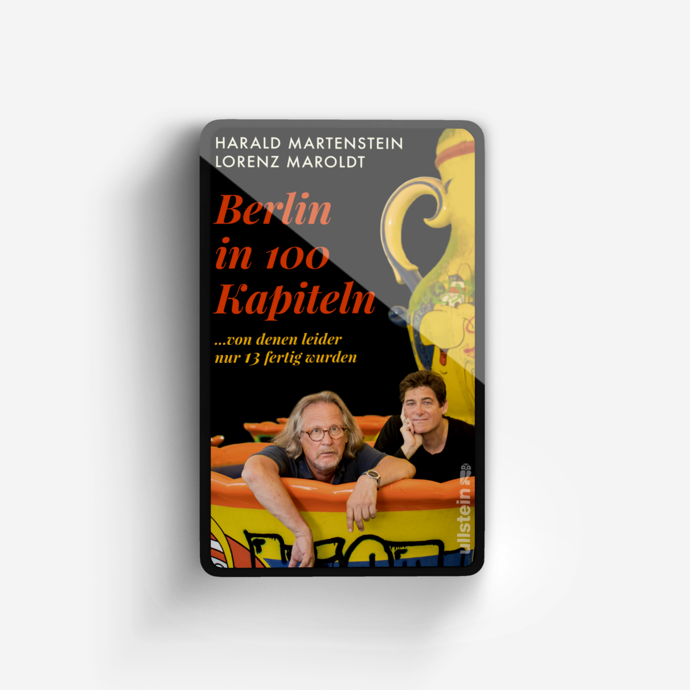 Buchcover von Berlin in hundert Kapiteln, von denen leider nur dreizehn fertig wurden