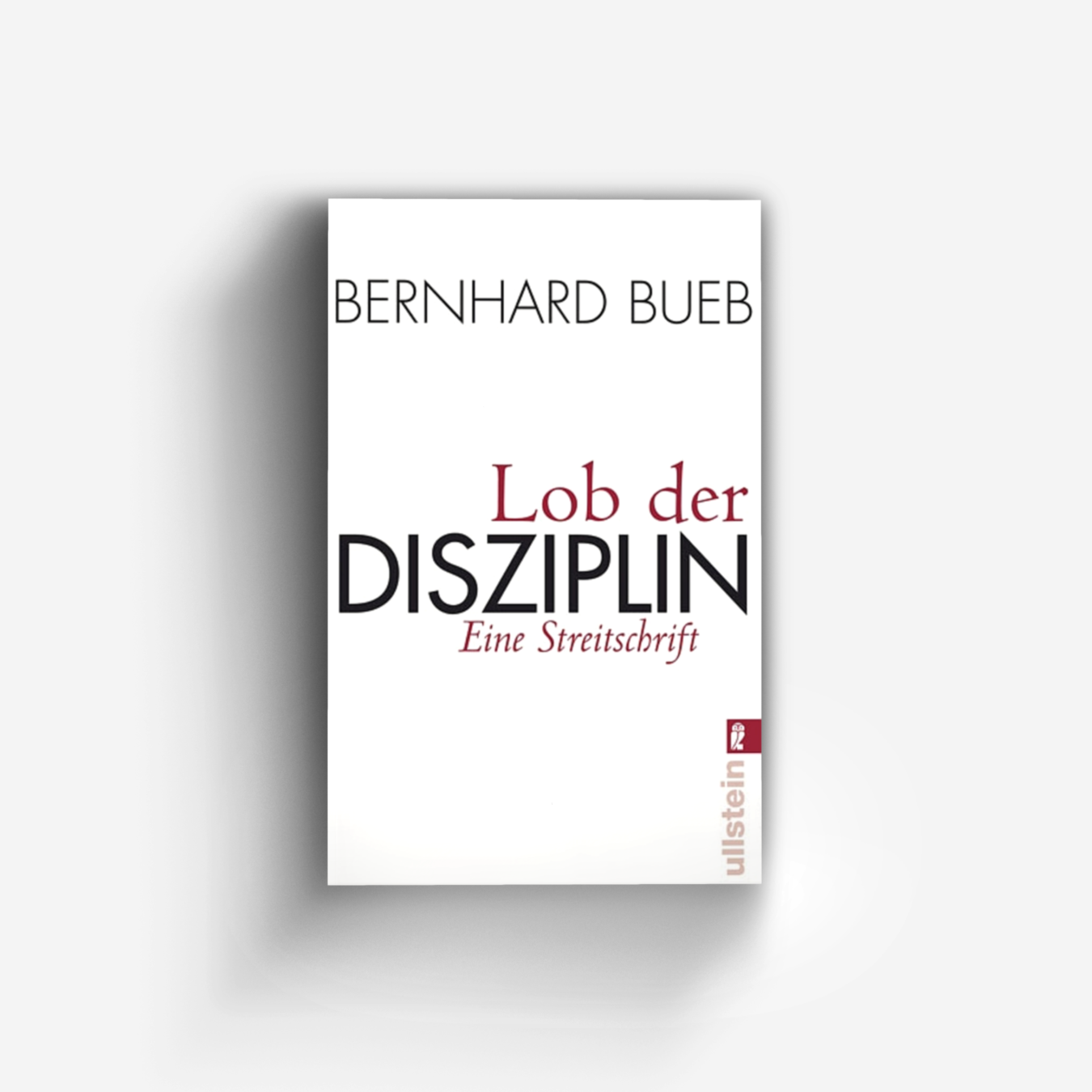 Buchcover von Lob der Disziplin