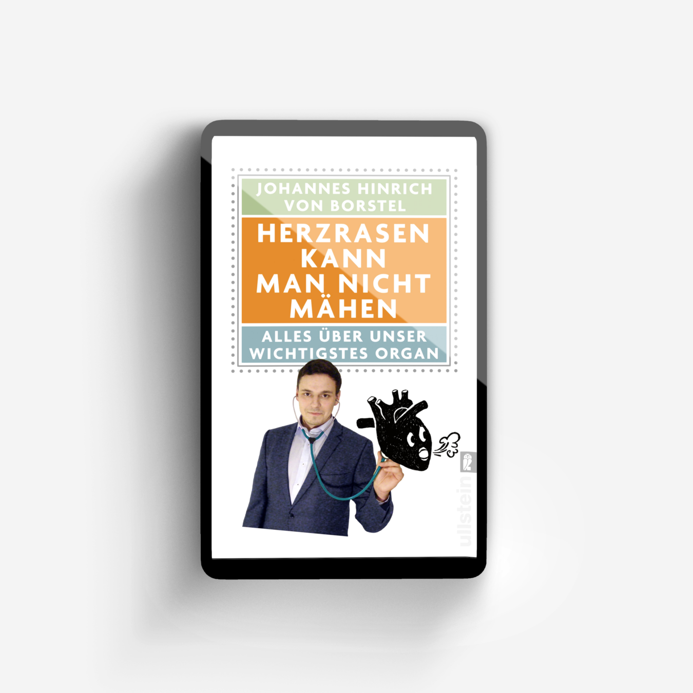 Buchcover von Herzrasen kann man nicht mähen