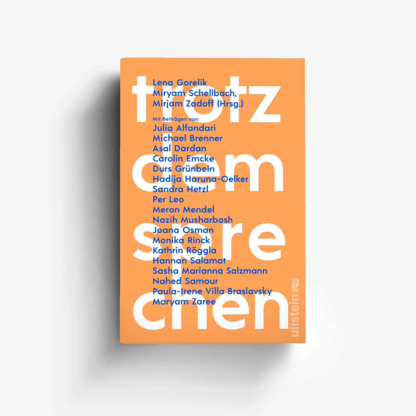 Buchcover von Trotzdem sprechen