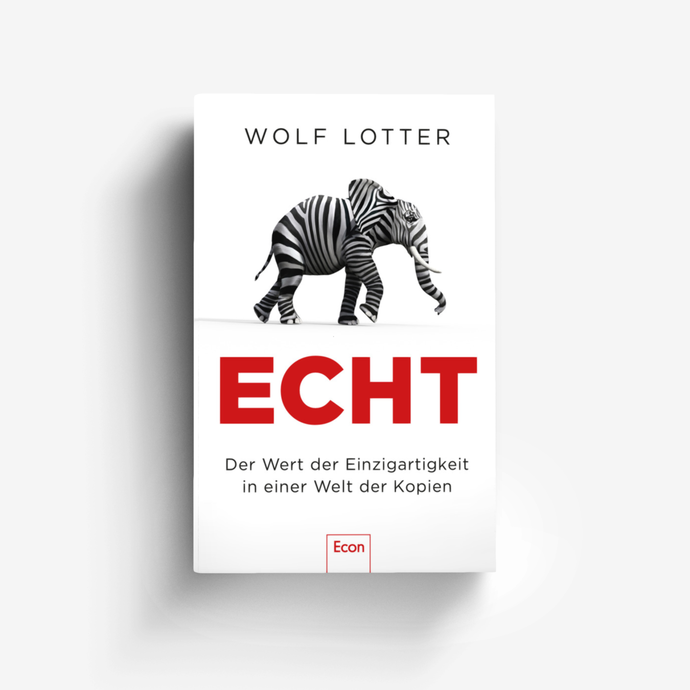 Buchcover von Echt