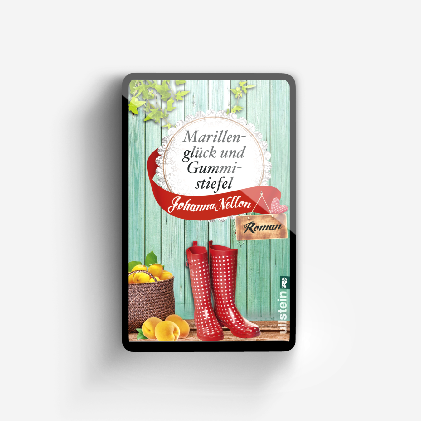 Buchcover von Marillenglück und Gummistiefel