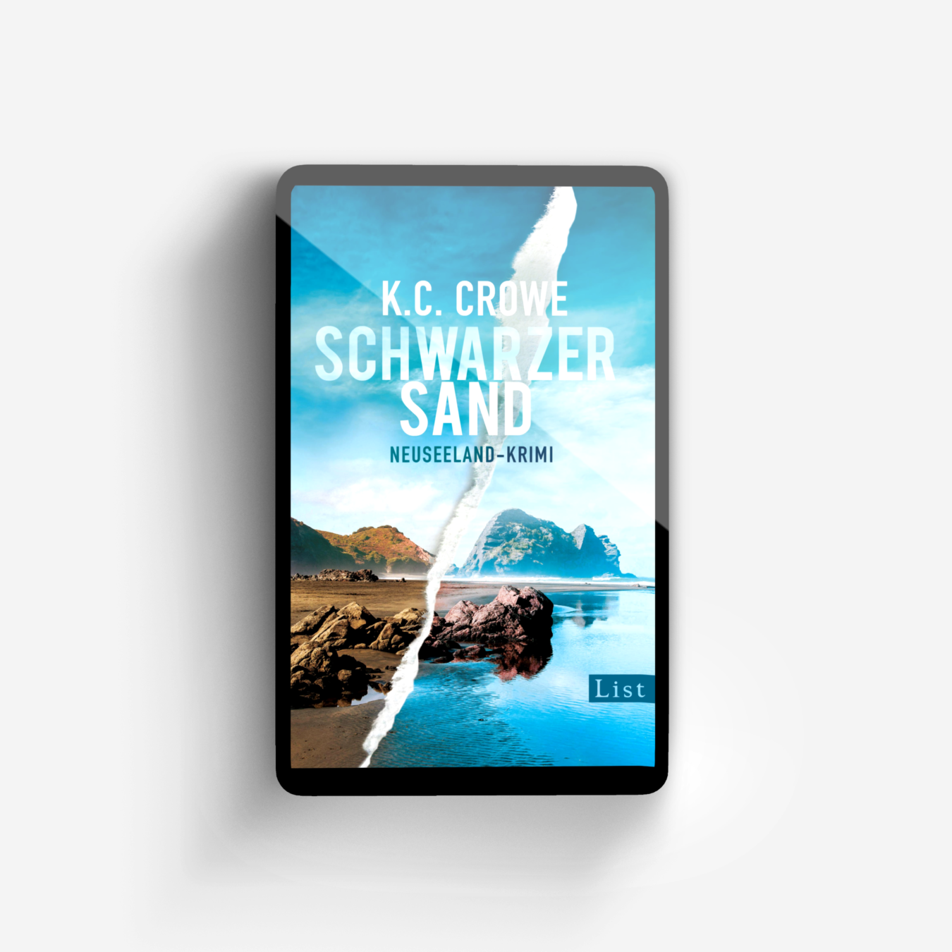 Buchcover von Schwarzer Sand (Neuseeland sehen und sterben 1)