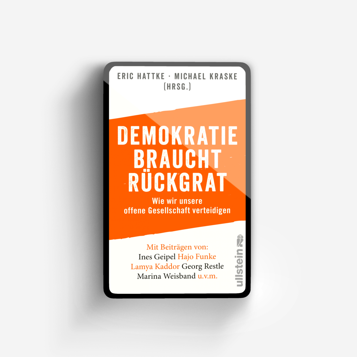 Buchcover von Demokratie braucht Rückgrat