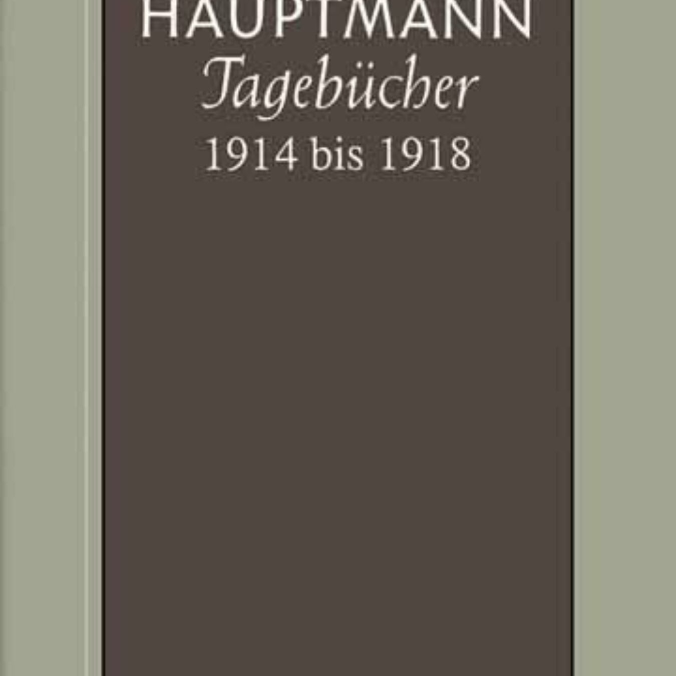 Buchcover von Tagebücher 1914 bis 1918