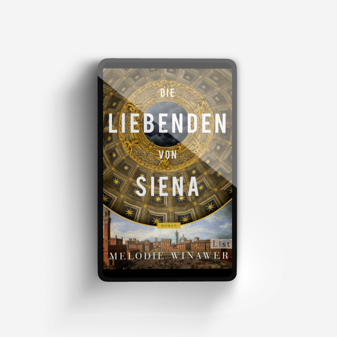 Buchcover von Die Liebenden von Siena