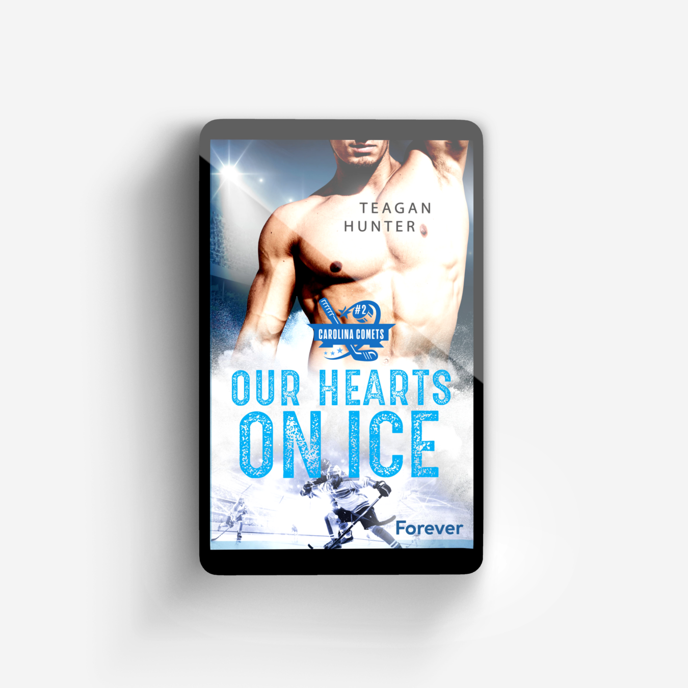 Buchcover von Our hearts on ice (Carolina Comets 2)