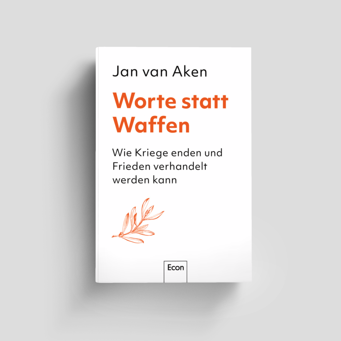 Buchcover von Worte statt Waffen