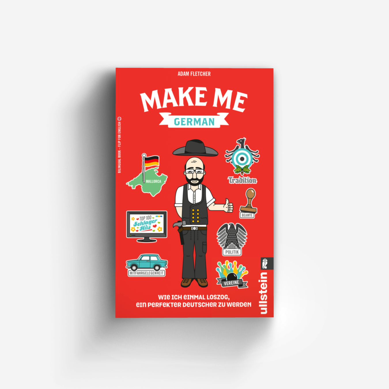 Buchcover von Make me German! Zweisprachiges Wendebuch Deutsch/ Englisch
