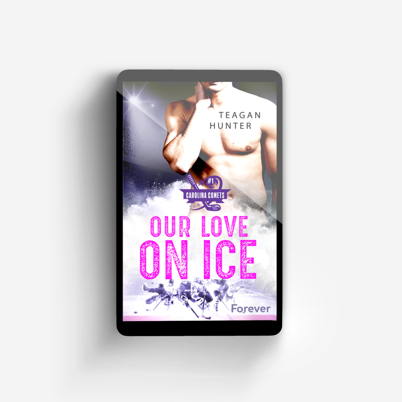 Buchcover von Our love on ice (Carolina Comets 1)