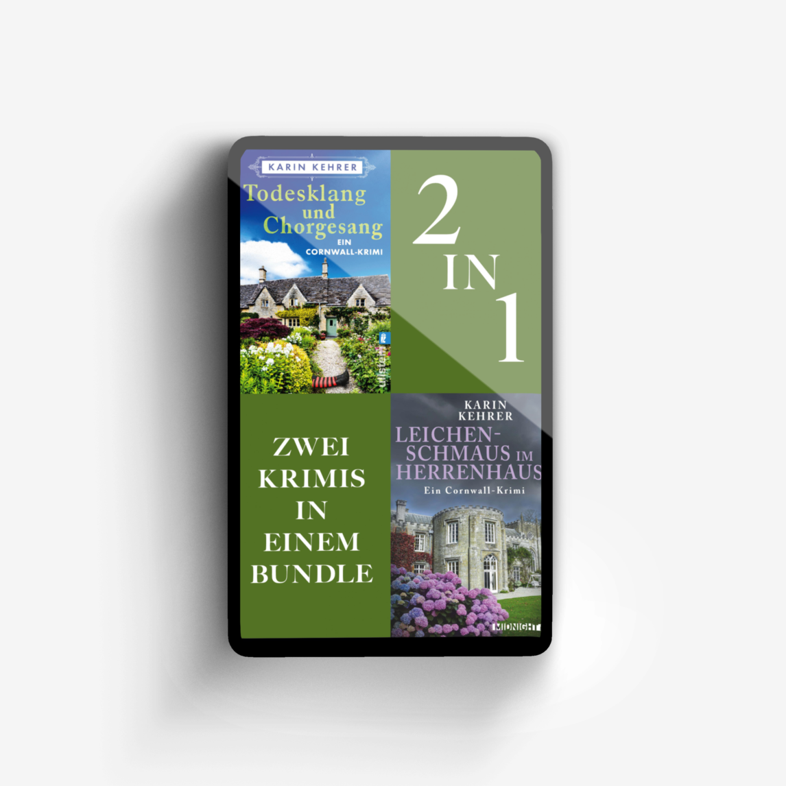 Buchcover von Todesklang und Chorgesang // Leichenschmaus im Herrenhaus (Bee Merryweather ermittelt 1-2)