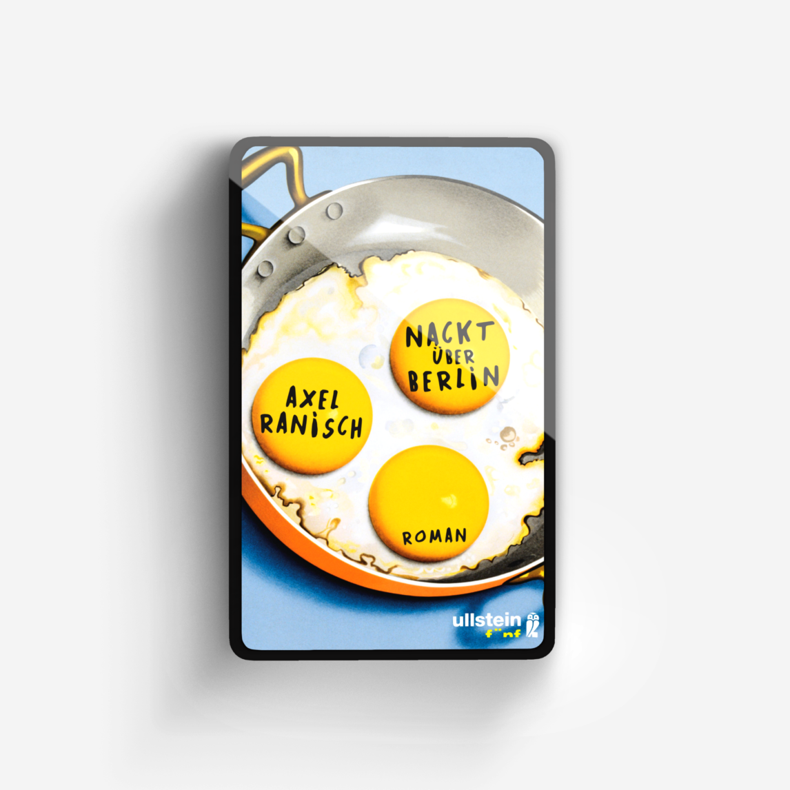 Buchcover von Nackt über Berlin