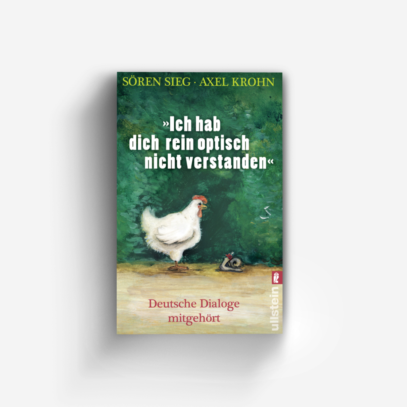 Buchcover von "Ich hab dich rein optisch nicht verstanden"