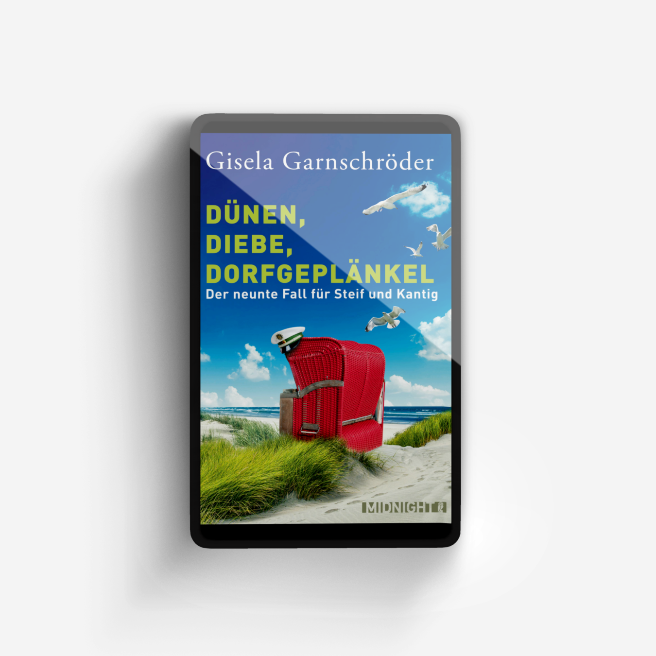 Buchcover von Dünen, Diebe, Dorfgeplänkel (Ein-Steif-und-Kantig-Krimi 9)