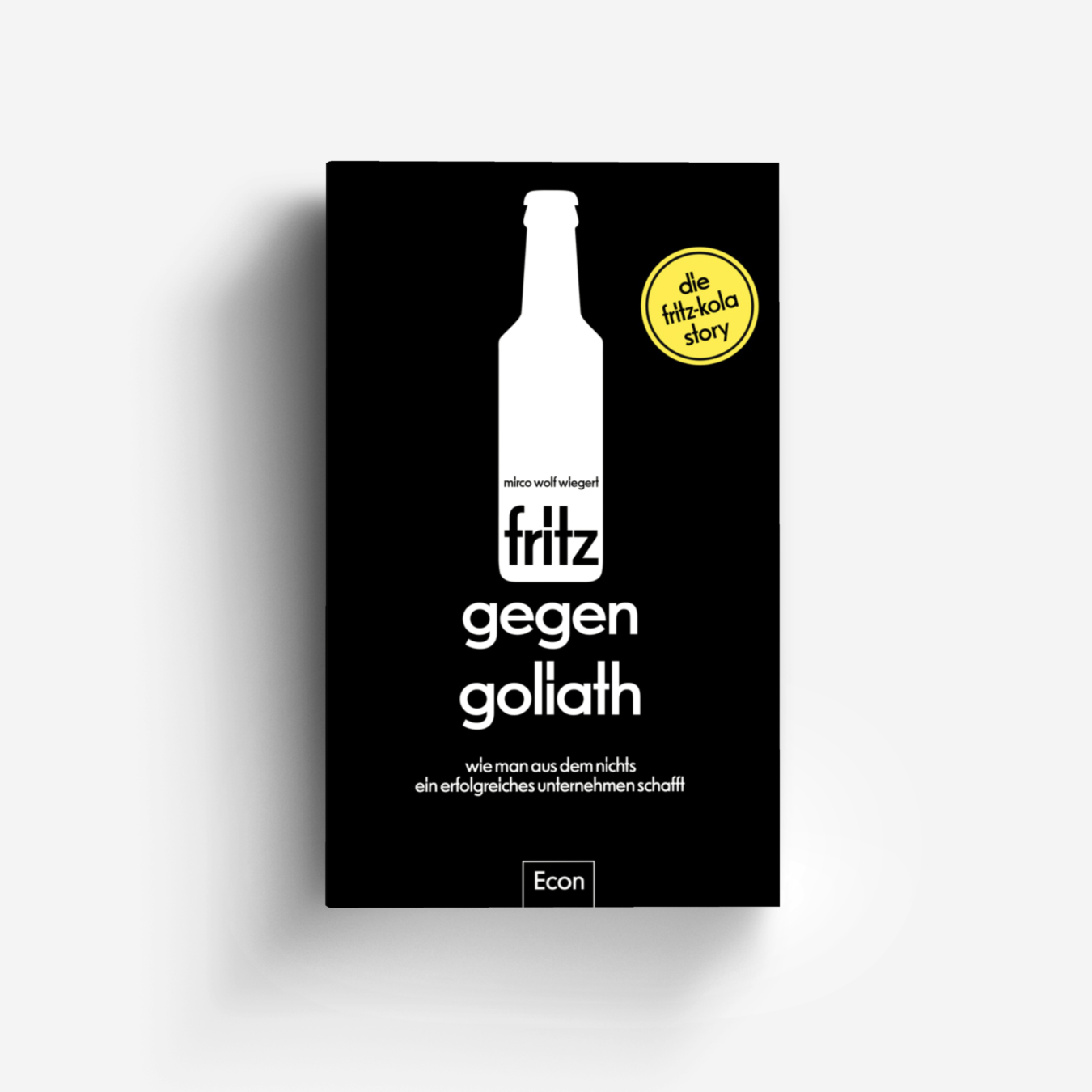 Buchcover von fritz gegen Goliath