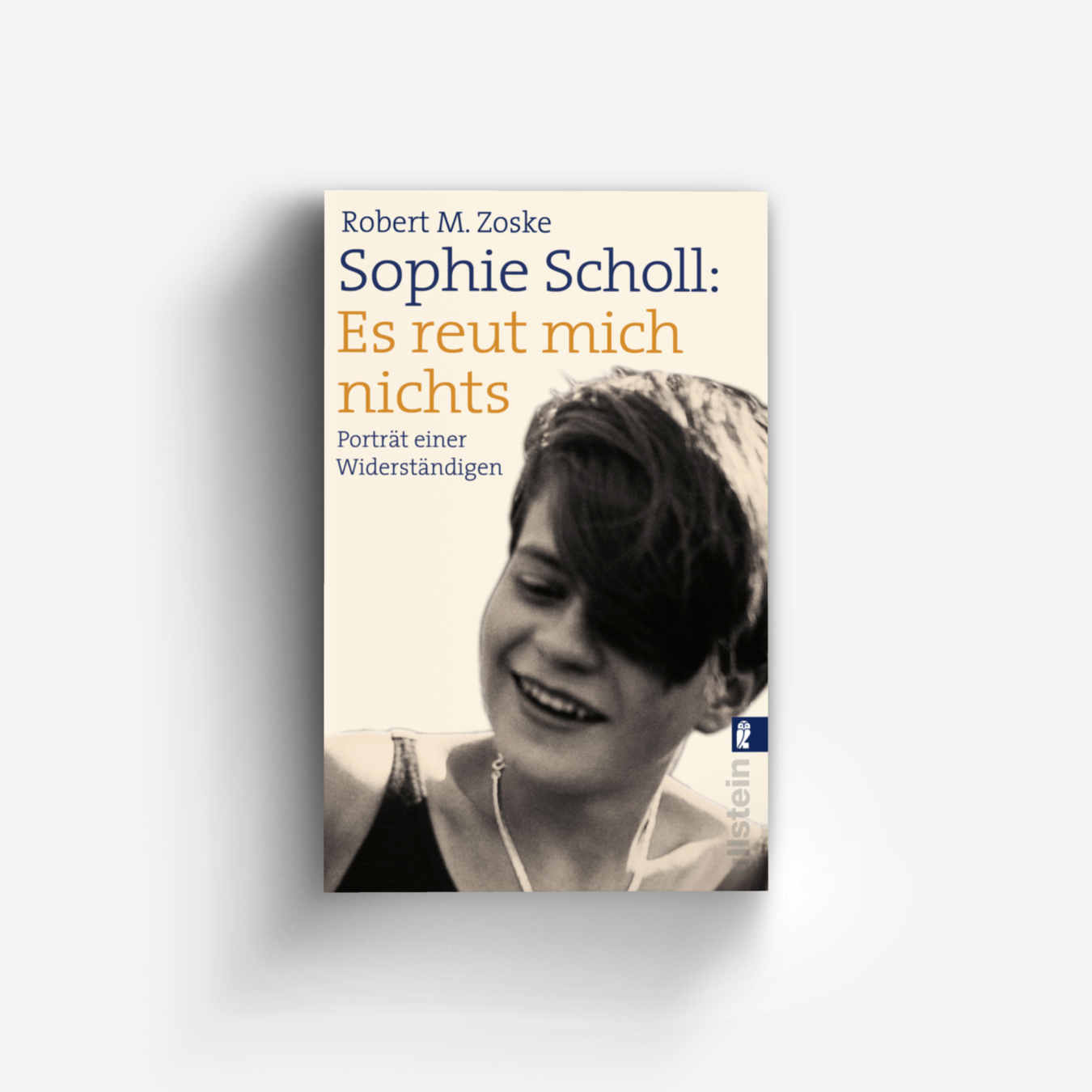 Buchcover von Sophie Scholl: Es reut mich nichts