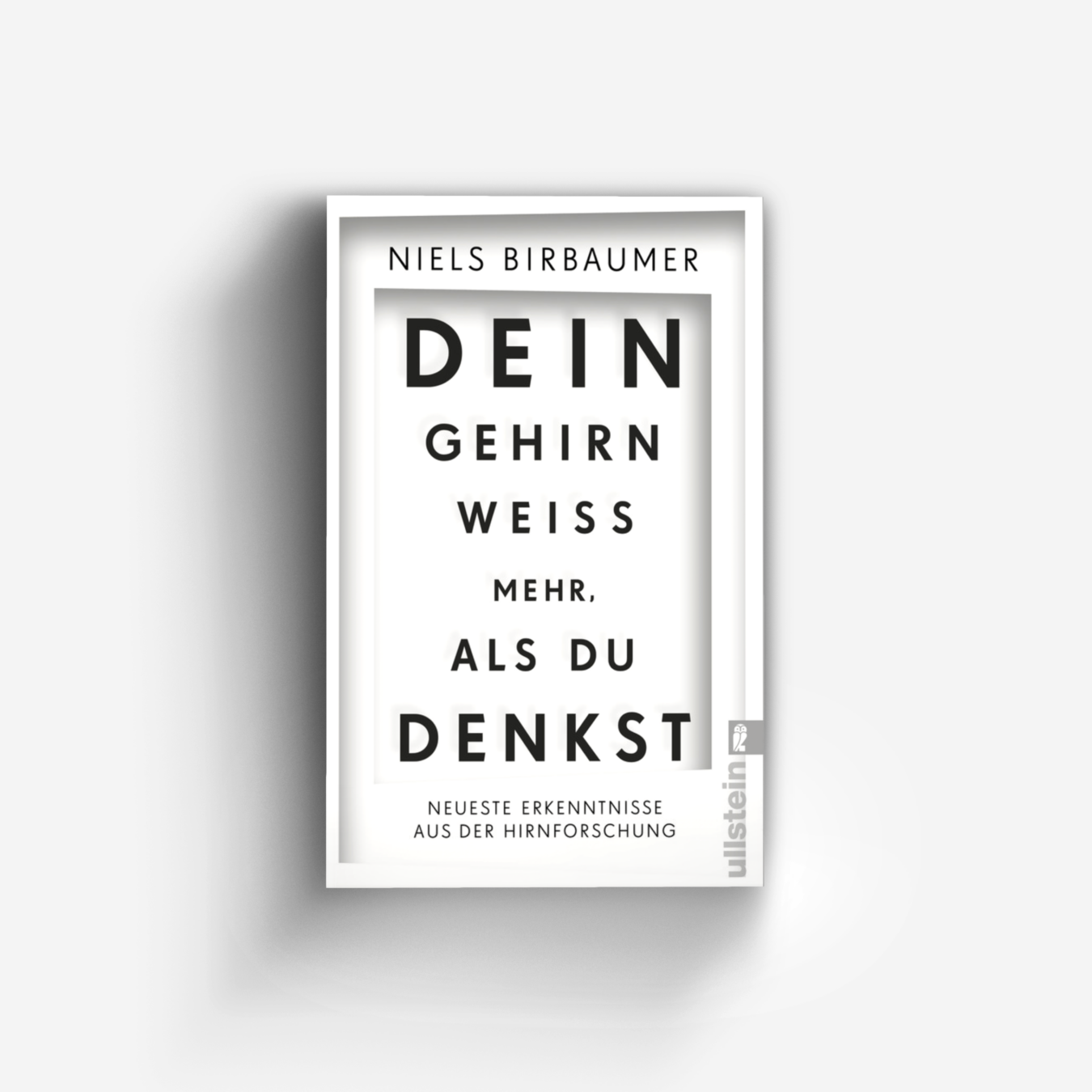 Buchcover von Dein Gehirn weiß mehr, als du denkst