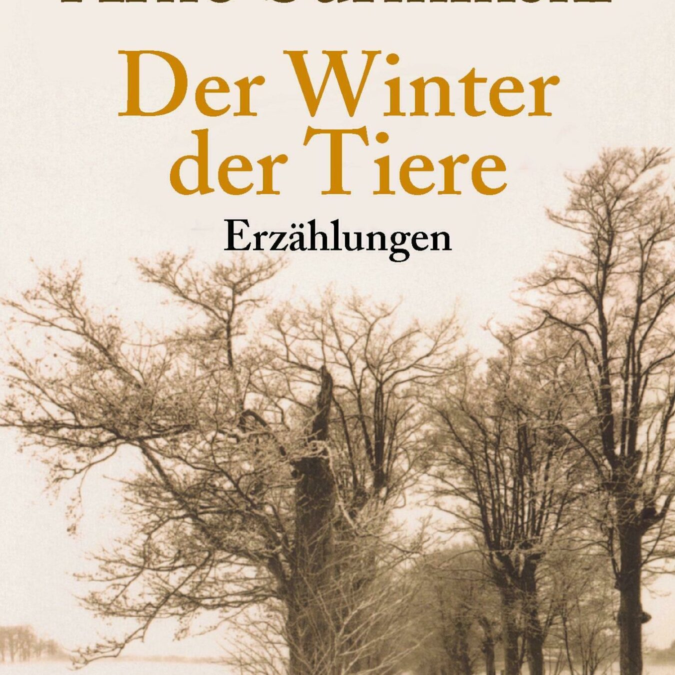 Buchcover von Der Winter der Tiere