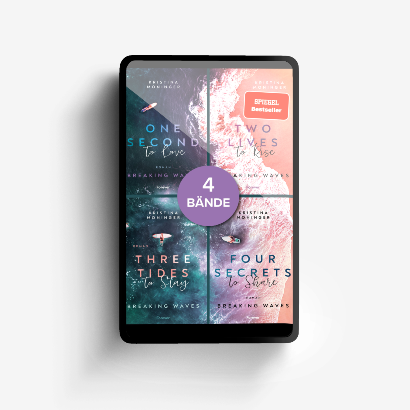 Buchcover von One Second to Love // Two Lives to Rise // Three Tides to Stay // Four Secrets to Share