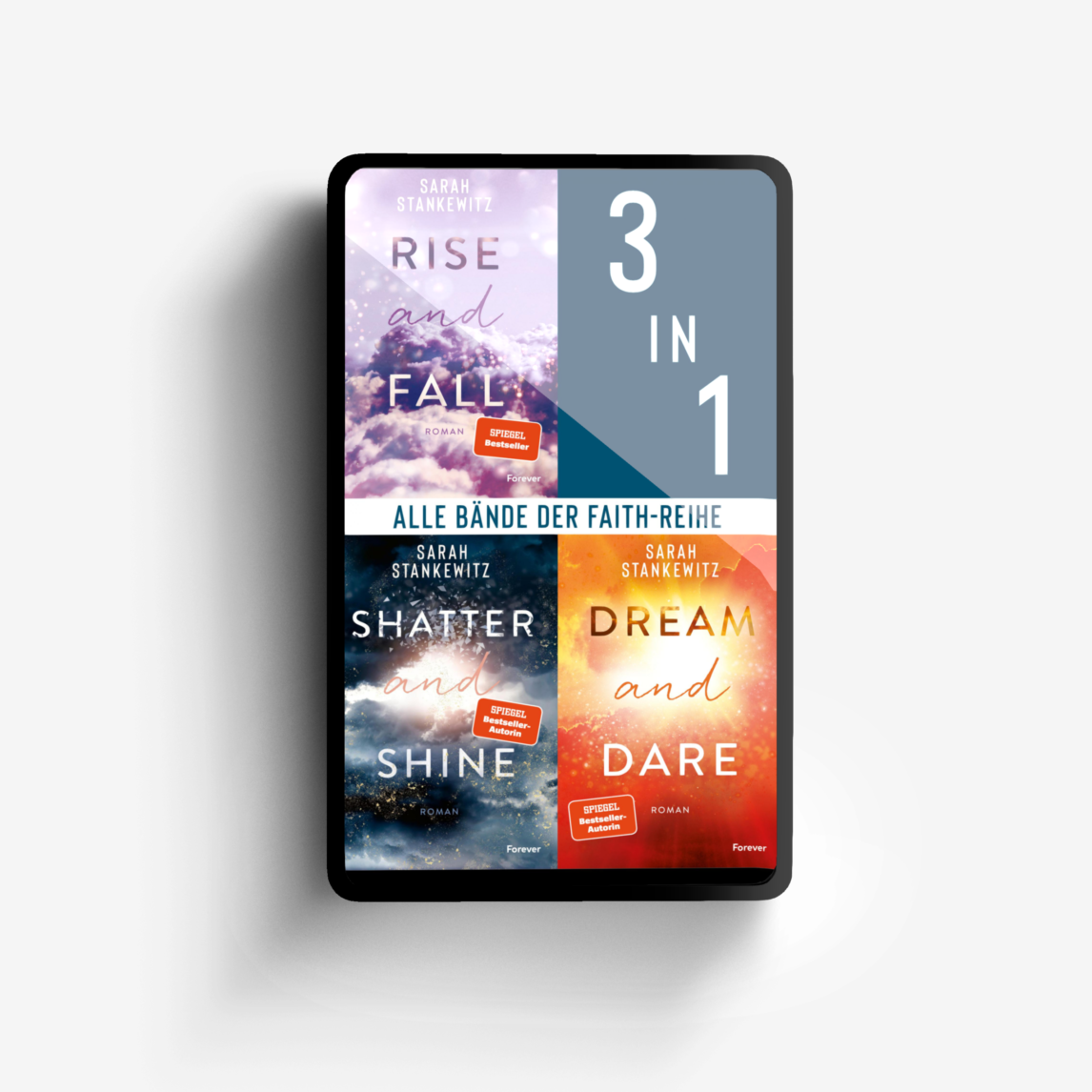 Buchcover von Rise and Fall // Shatter and Shine // Dream and Dare