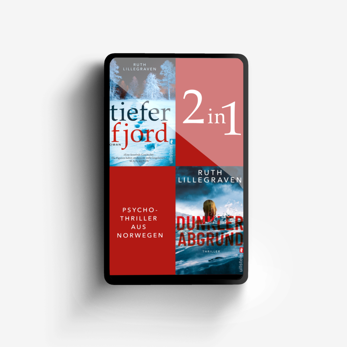 Buchcover von Tiefer Fjord // Dunkler Abgrund