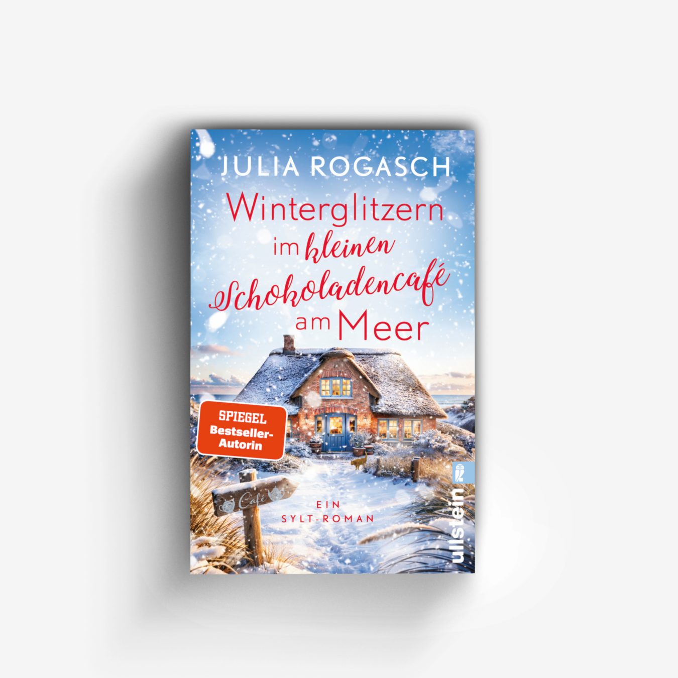 Buchcover von Winterglitzern im kleinen Schokoladencafé am Meer
