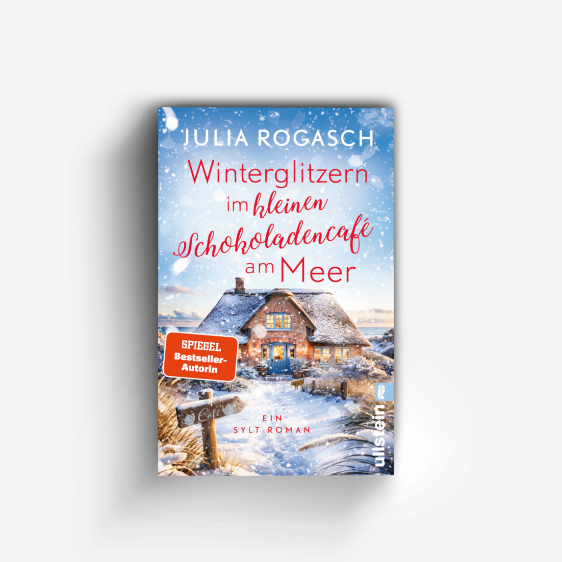 Buchcover von Winterglitzern im kleinen Schokoladencafé am Meer