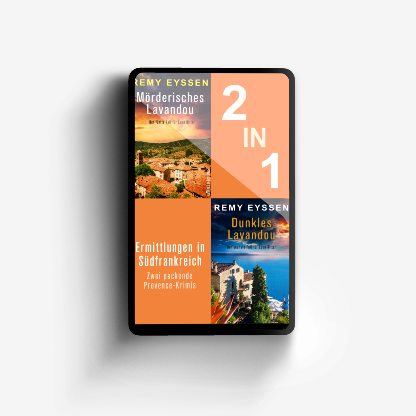 Buchcover von Mörderisches Lavandou & Dunkles Lavandou (Ein-Leon-Ritter-Krimi 5+6)
