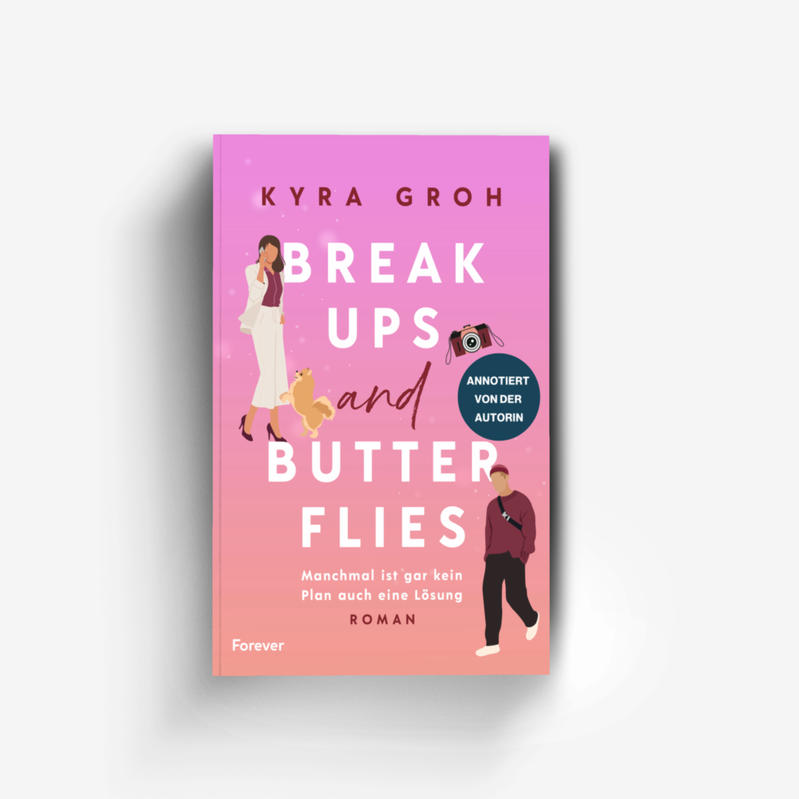 Buchcover von Breakups and Butterflies