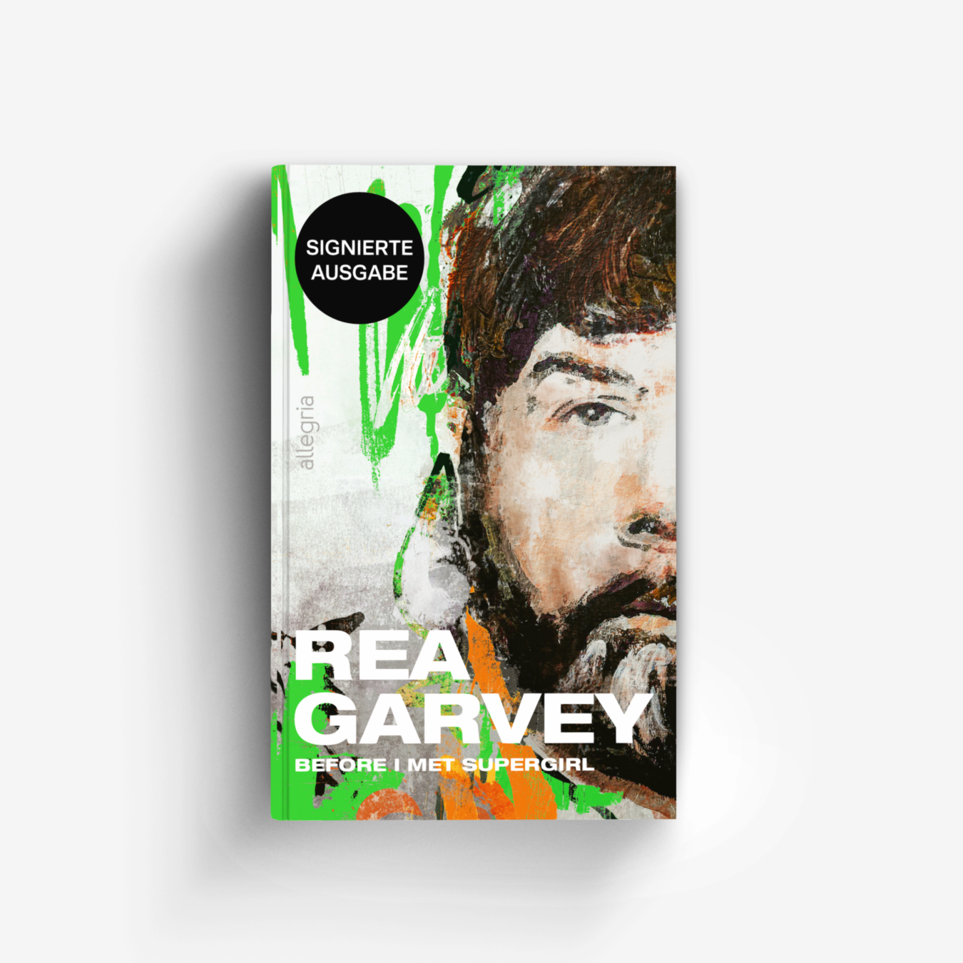 Buchcover von Before I met Supergirl (signierte Ausgabe)