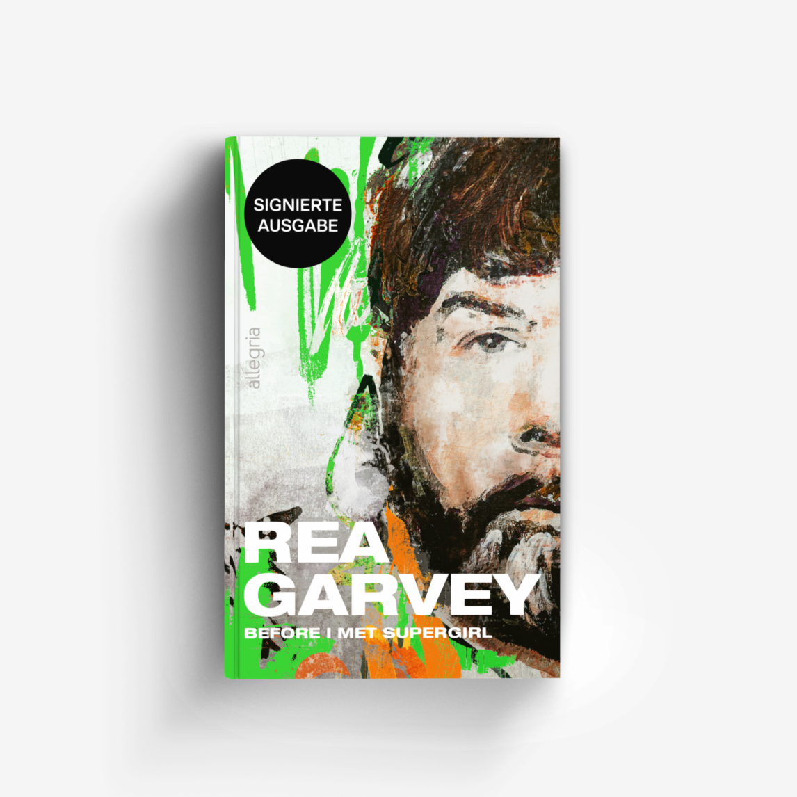 Buchcover von Before I met Supergirl (signierte Ausgabe)