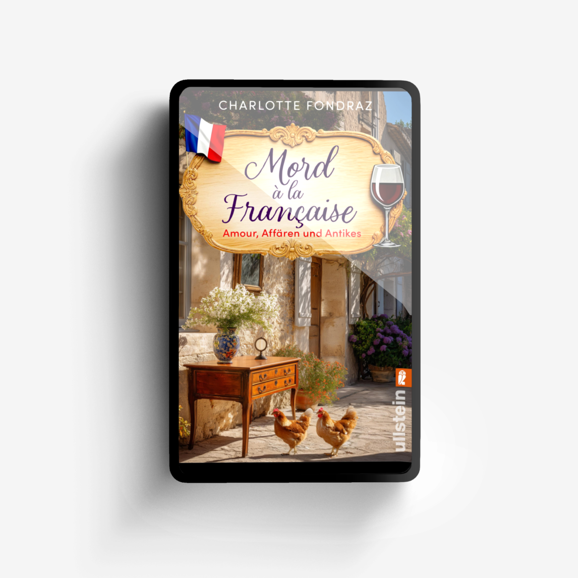 Buchcover von Mord à la Française. Amour, Affären und Antikes