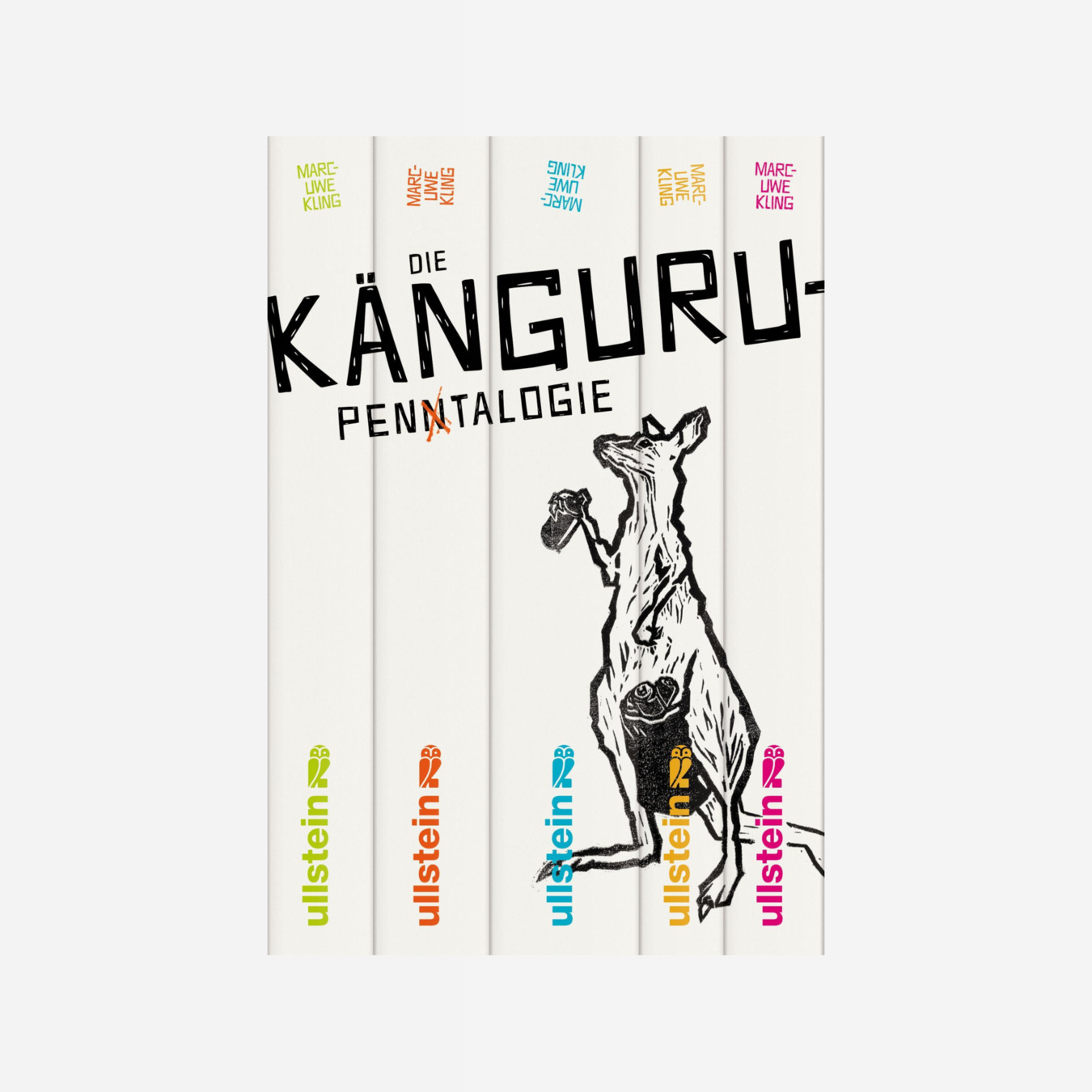 Buchcover von Die Känguru-Pentalogie (Die Känguru-Werke)
