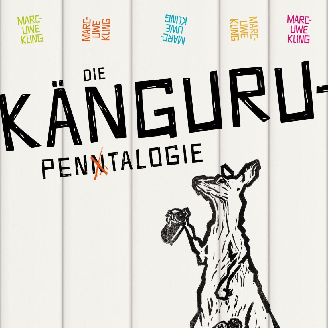 Buchcover von Die Känguru-Pentalogie (Die Känguru-Werke)