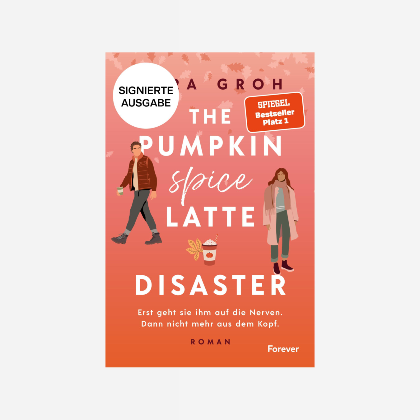 Buchcover von The Pumpkin Spice Latte Disaster (signierte Ausgabe)